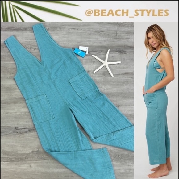 🔆O’NIELL🔆 SANDBAR JUMPSUIT-COVER UP - Picture 1 of 14